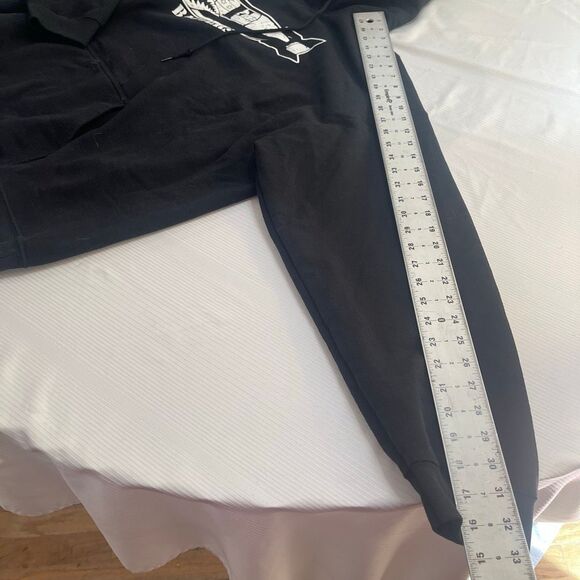 Fbomb Baggers Hoodie Sweatshirt Mens 3XL Black Biker fbombbagger - Picture 4 of 7